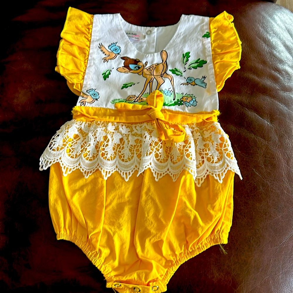 Bambi Romper size 100 (2t-3t)